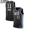 Dres Atlanta Hawks Trae Young Nike 2023-24 City Edition Crno Swingman - Dječji